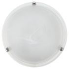 Chrom Deckenlampe Glas, Alcor