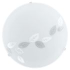 Weiße Deckenlampe Glas, Bada