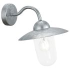 Silberne landhaus Außenleuchte Glas, Dalisha, IP44