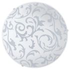 Weiße Deckenlampe Glas, Quivir