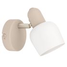 Beige Wandstrahler Stahl, Connor