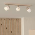 Beige Deckenstrahler Stahl, Connor