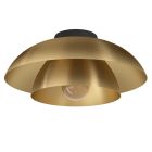 Goldene moderne Deckenleuchte Stahl, Chuck