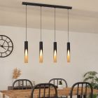 Braune moderne Pendelleuchte Aluminium, Aloysius