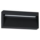 Schwarze moderne Außenleuchte Aluminium, Lamar, 4,8W, warm- bis kaltweiß einstellbare LED, IP65
