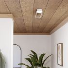 Weiße design Deckenleuchte Stahl, Constance, 24W, White Switch LED