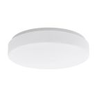 Weiße Deckenlampe Kunststoff, Reda, 16W, warm- bis kaltweiß einstellbare LED