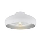 Weiße industrielle Deckenlampe Metall, Egine