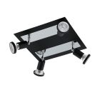 Chrom Deckenstrahler Stahl, Tisha