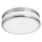 Chrom Deckenleuchte Glas, Anand, 11W, 3000K LED, IP44