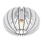 Weiße design Deckenleuchte Holz, Kiran