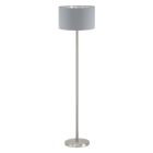 Graue moderne Stehlampe Stoff, Terme, mit Schalter
