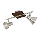 Holz Deckenstrahler Braun, Olmo