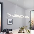Chrom moderne Pendelleuchte Aluminium, Arantxa, 13W, 3000K LED