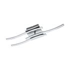 Chrom moderne Deckenlampe Aluminium, Yorian, 5W, 3000K LED