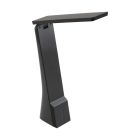 Schwarze moderne Schreibtischlampe Kunststoff, Chama, 1W, White Switch LED, mit Touch-Dimmer