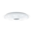 Transparente Deckenlampe Kunststoff, Dunya, 40W, in Lichtfarbe einstellbare LED