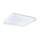 Weiße Deckenlampe Stahl, Eloise, 17W, 3000K LED