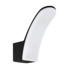 Schwarze moderne Außenleuchte Aluminium, Oskar, 11W, 3000K LED, IP44