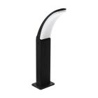 Schwarze moderne Außenleuchte Aluminium, Oskar, 11W, 3000K LED, IP44