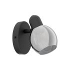 Schwarze design Deckenstrahler Stahl, Ritchy