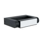 Schwarze moderne Außenleuchte Aluminium, Kawa, 4,8W, 3000K LED, IP44