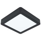 Schwarze Deckenleuchte Stahl, Pascale, 10W, 3000K LED