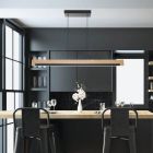 Holz Pendelleuchte Landhaus, Ludovica, 25W, 3000K LED