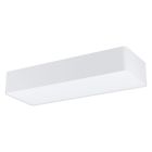 Weiße moderne Deckenlampe Stahl, Samer