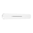 Weiße moderne Wandleuchte Edelstahl, Vidya, 12W, warm- bis kaltweiß einstellbare LED, IP44