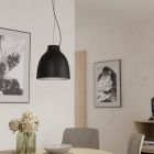 Schwarze industrielle Pendelleuchte Aluminium, Thijs