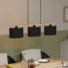 Holz Pendelleuchte Braun, Magali