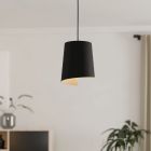 Schwarze landhaus Pendelleuchte Aluminium, Vincenzo