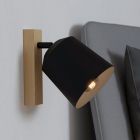 Holz Deckenstrahler Braun, Teddy