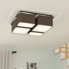 Anthrazit moderne Deckenleuchte Aluminium, Jascha