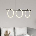 Schwarze moderne Pendelleuchte Aluminium, Thibaut, 9W, 3000K LED