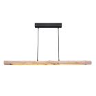 Holz Pendelleuchte Braun, Abbas, 25W, 3000K LED