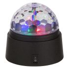 Mehrfarbige Disco Beleuchtung Kunststoff, Laurin, 0,6W, RGB LED, mit Schalter