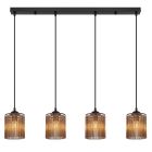 Graue design Pendelleuchte Esszimmer Acryl, Marthijn