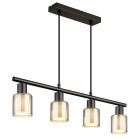 Schwarze design Pendelleuchte Metall, Vishnu