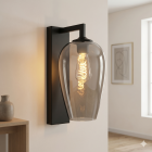 Design Wandleuchte Grau, Andy