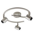 Aluminium Deckenkappe Silber, Rika