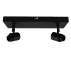 Aluminium Deckenkappe Schwarz, Rika