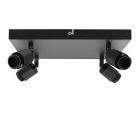 Aluminium Deckenkappe Schwarz, Rika