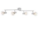 Industrielle Deckenstrahler Weiß, Jaylano