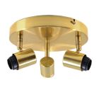 Aluminium Deckenkappe Gold, Rika