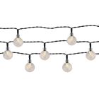 Solarschnur-Gartenbeleuchtung 30 LED warmweiß