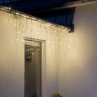 Eiszapfenlichter, 600 cm breit, 52 cm hoch, IP44, 180 LEDs