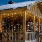 2 Meter Eiszapfenbeleuchtung, 70 cm hoch, Warmweiß, IP44, mit Schneefalleffekt