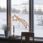 LED Window Silhouette Comet, beidseitig beleuchtet mit 35 LEDs